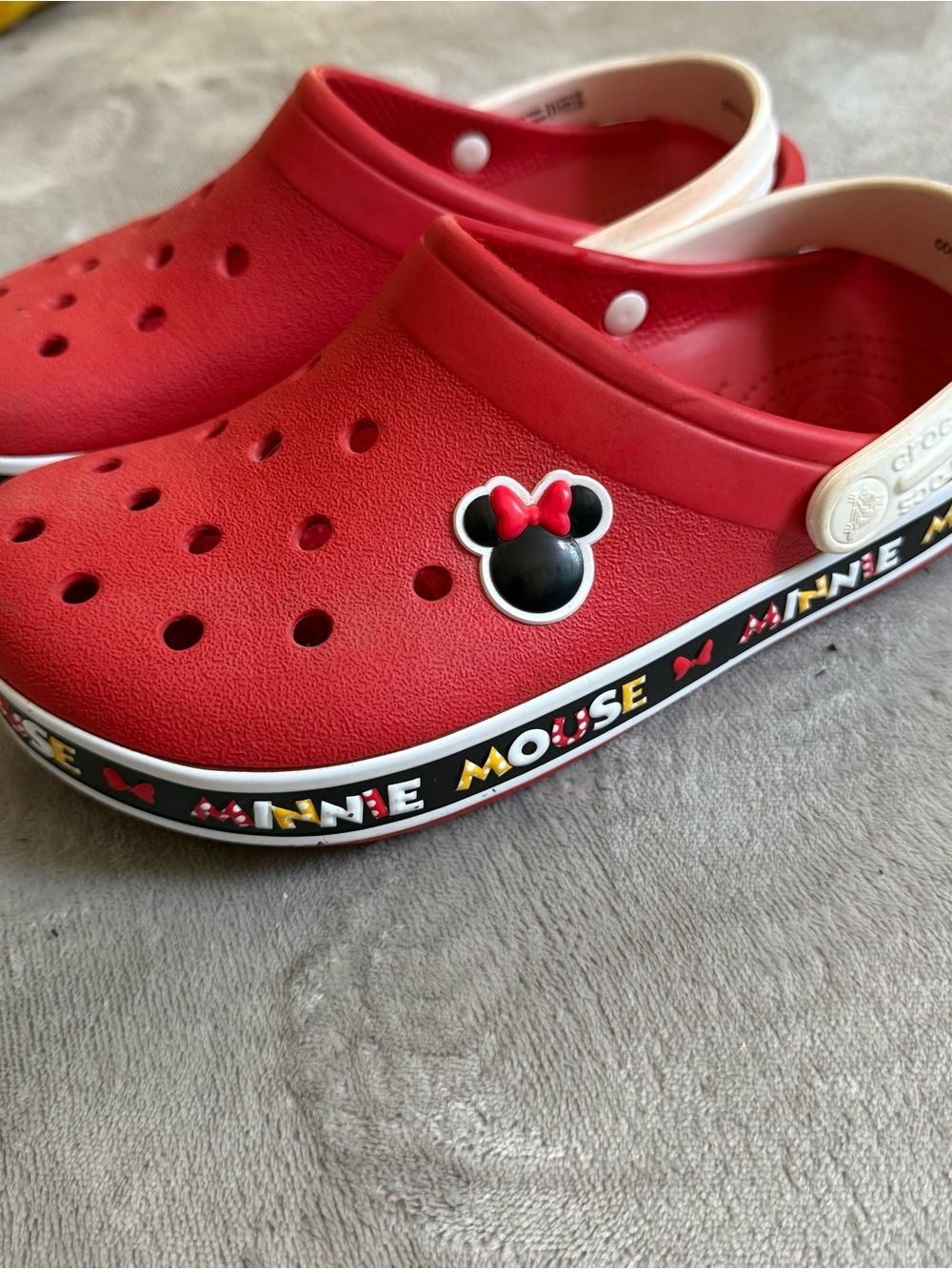 Crocs xDisney' Minnie Mouse Red